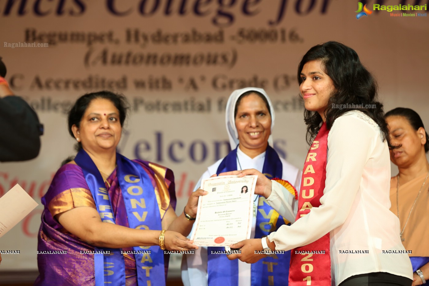 38th Convocation Ceremony of St. Francis College for Women, Hyderabad