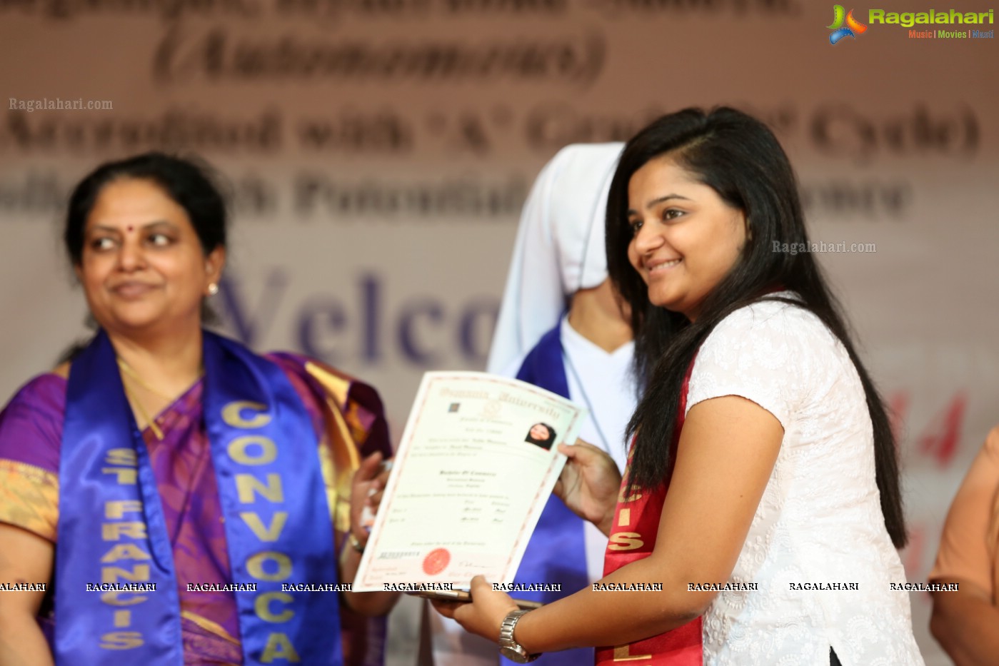 38th Convocation Ceremony of St. Francis College for Women, Hyderabad