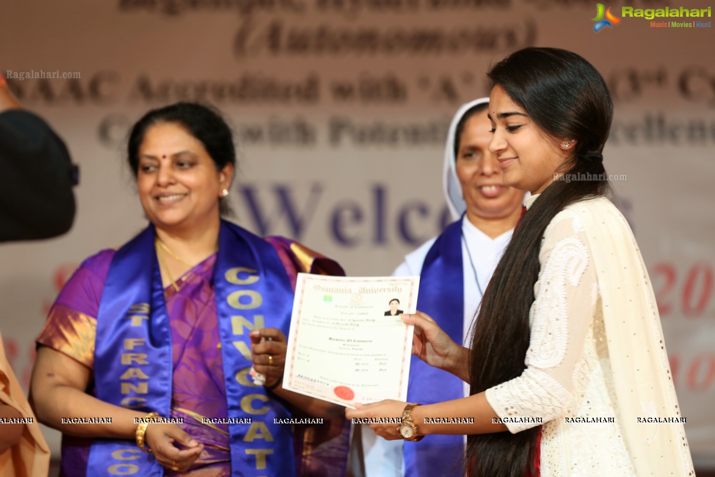 38th Convocation Ceremony of St. Francis College for Women, Hyderabad