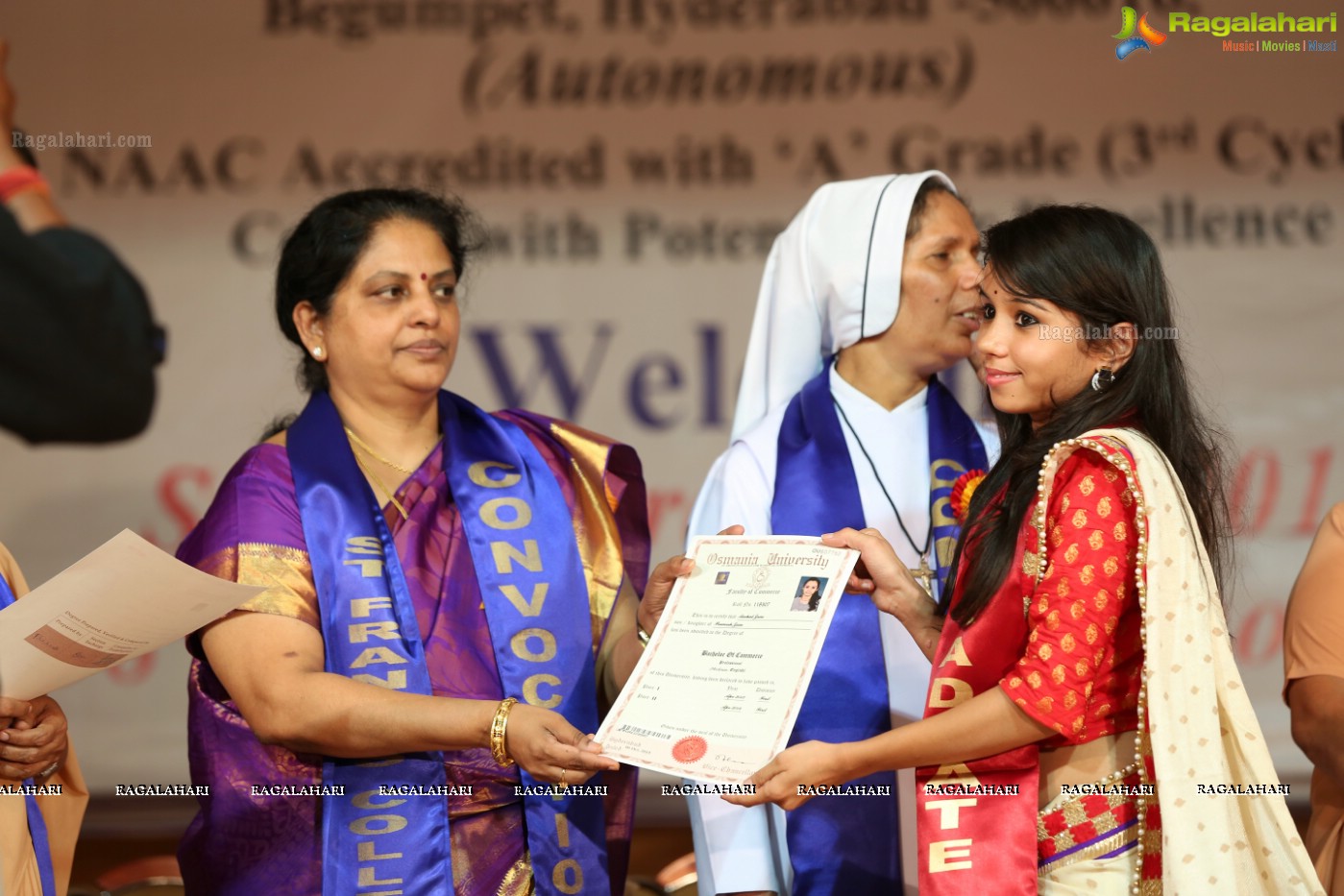 38th Convocation Ceremony of St. Francis College for Women, Hyderabad