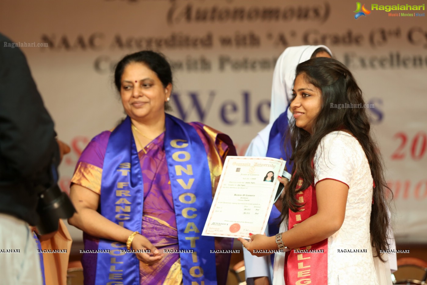 38th Convocation Ceremony of St. Francis College for Women, Hyderabad