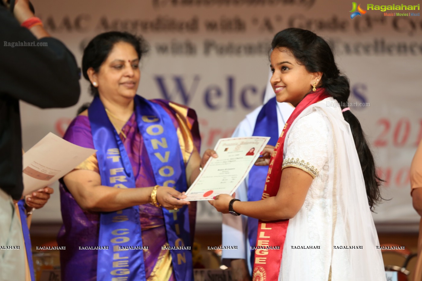 38th Convocation Ceremony of St. Francis College for Women, Hyderabad