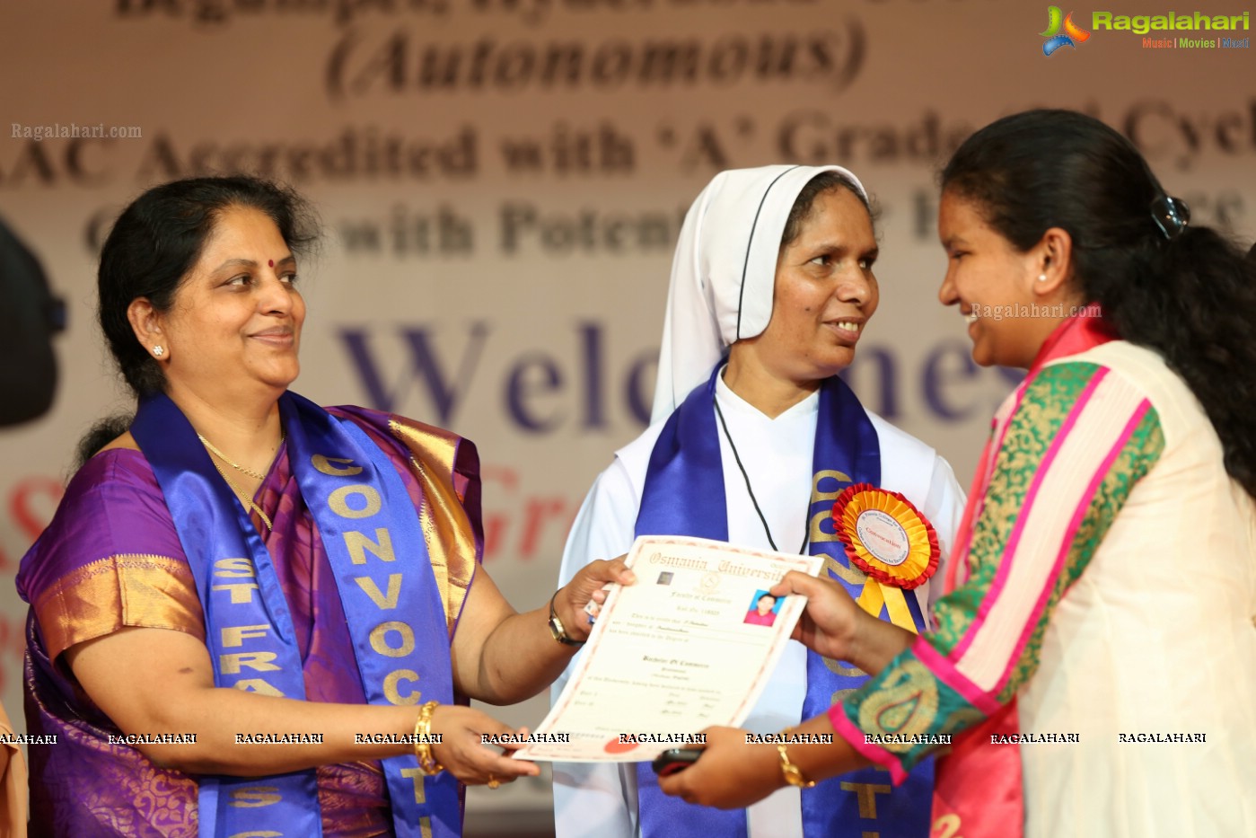 38th Convocation Ceremony of St. Francis College for Women, Hyderabad