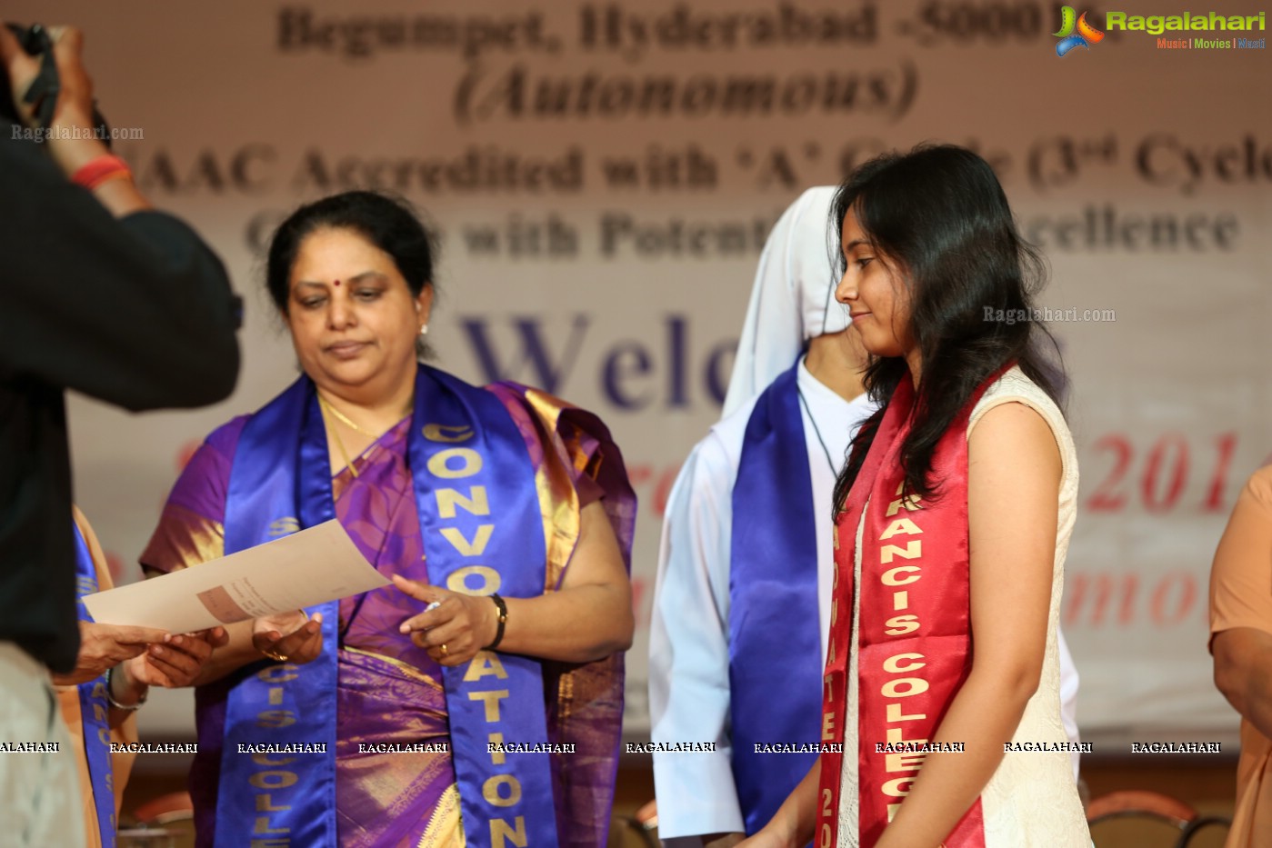 38th Convocation Ceremony of St. Francis College for Women, Hyderabad