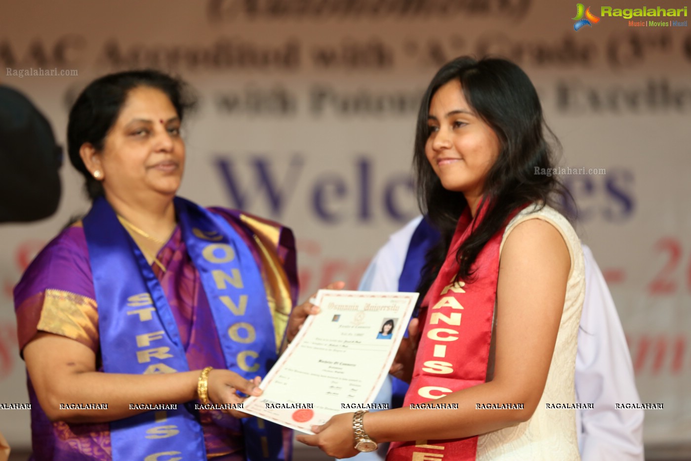 38th Convocation Ceremony of St. Francis College for Women, Hyderabad