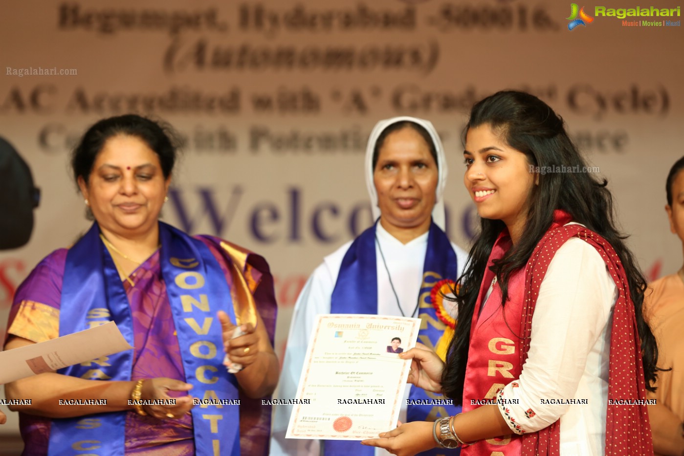 38th Convocation Ceremony of St. Francis College for Women, Hyderabad