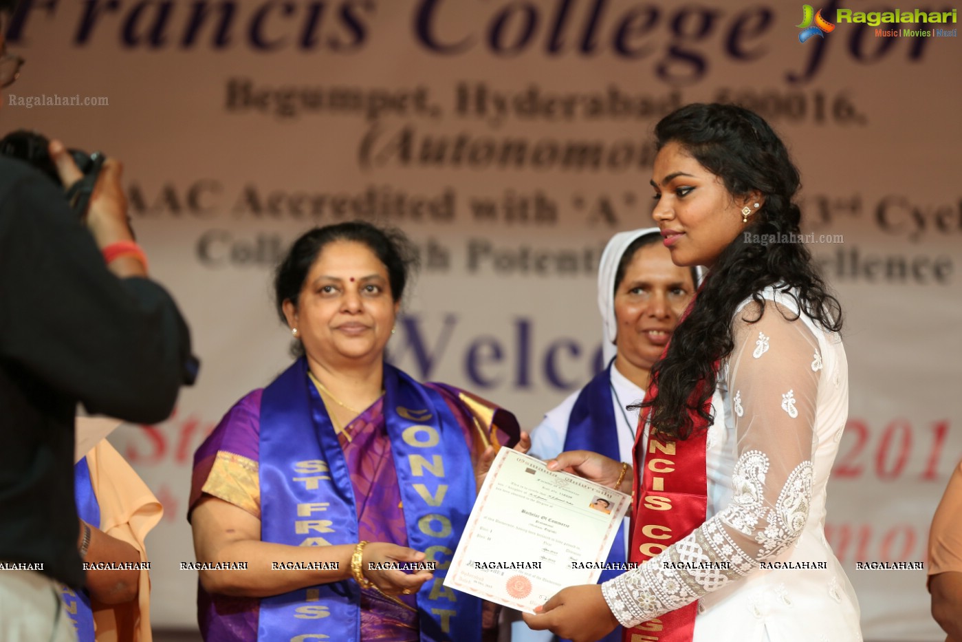 38th Convocation Ceremony of St. Francis College for Women, Hyderabad