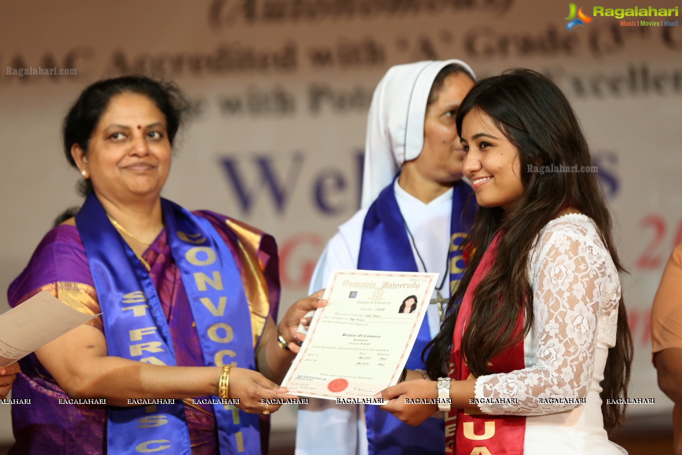 38th Convocation Ceremony of St. Francis College for Women, Hyderabad