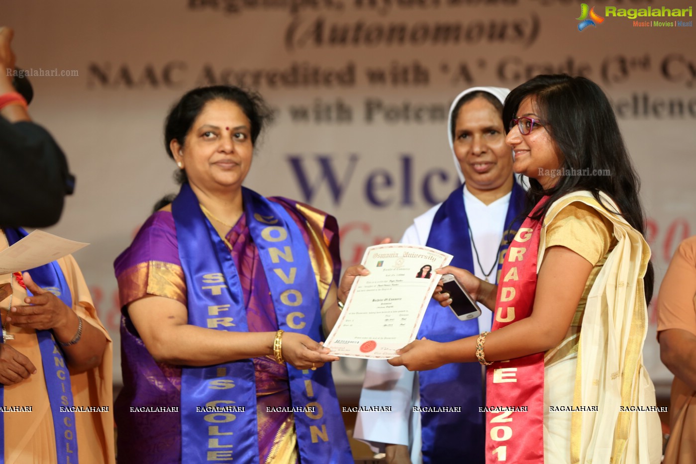 38th Convocation Ceremony of St. Francis College for Women, Hyderabad