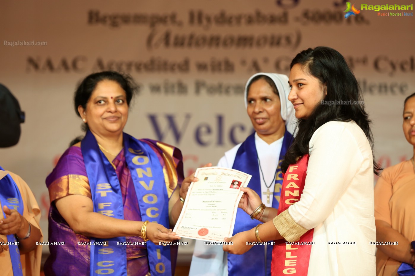 38th Convocation Ceremony of St. Francis College for Women, Hyderabad