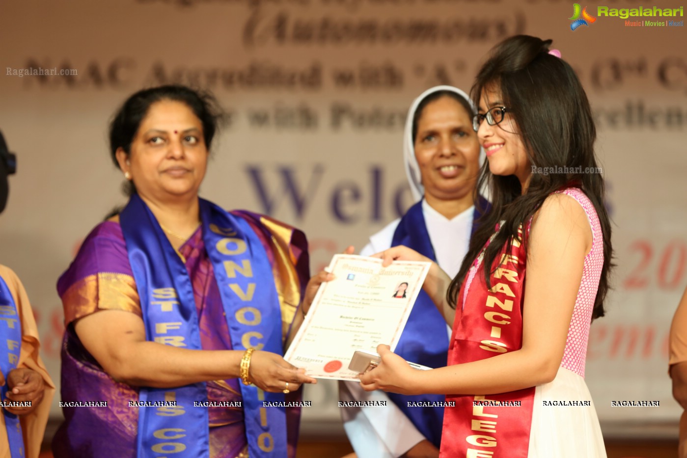 38th Convocation Ceremony of St. Francis College for Women, Hyderabad