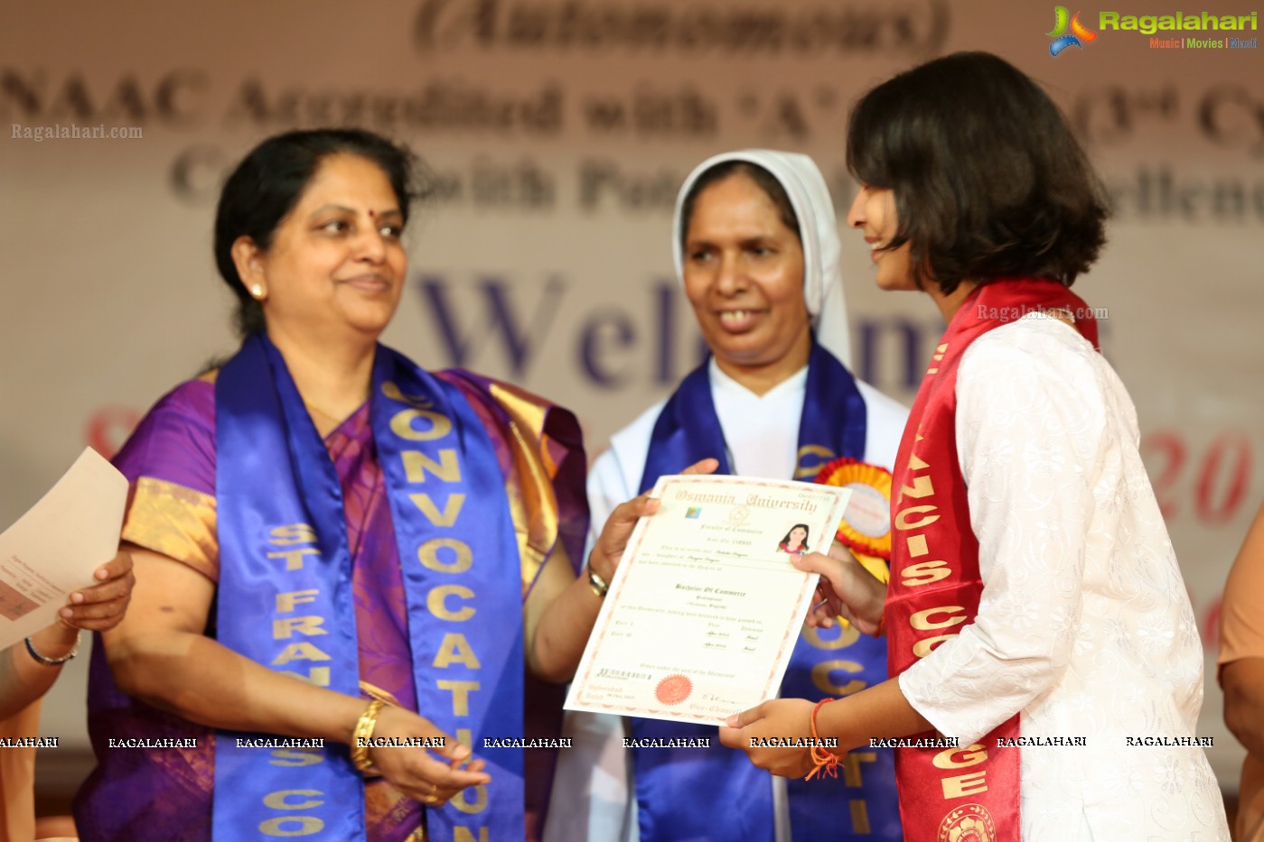 38th Convocation Ceremony of St. Francis College for Women, Hyderabad