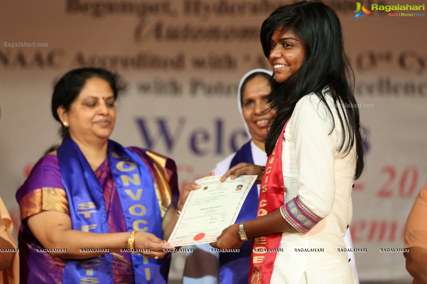 38th Convocation Ceremony of St. Francis College for Women, Hyderabad