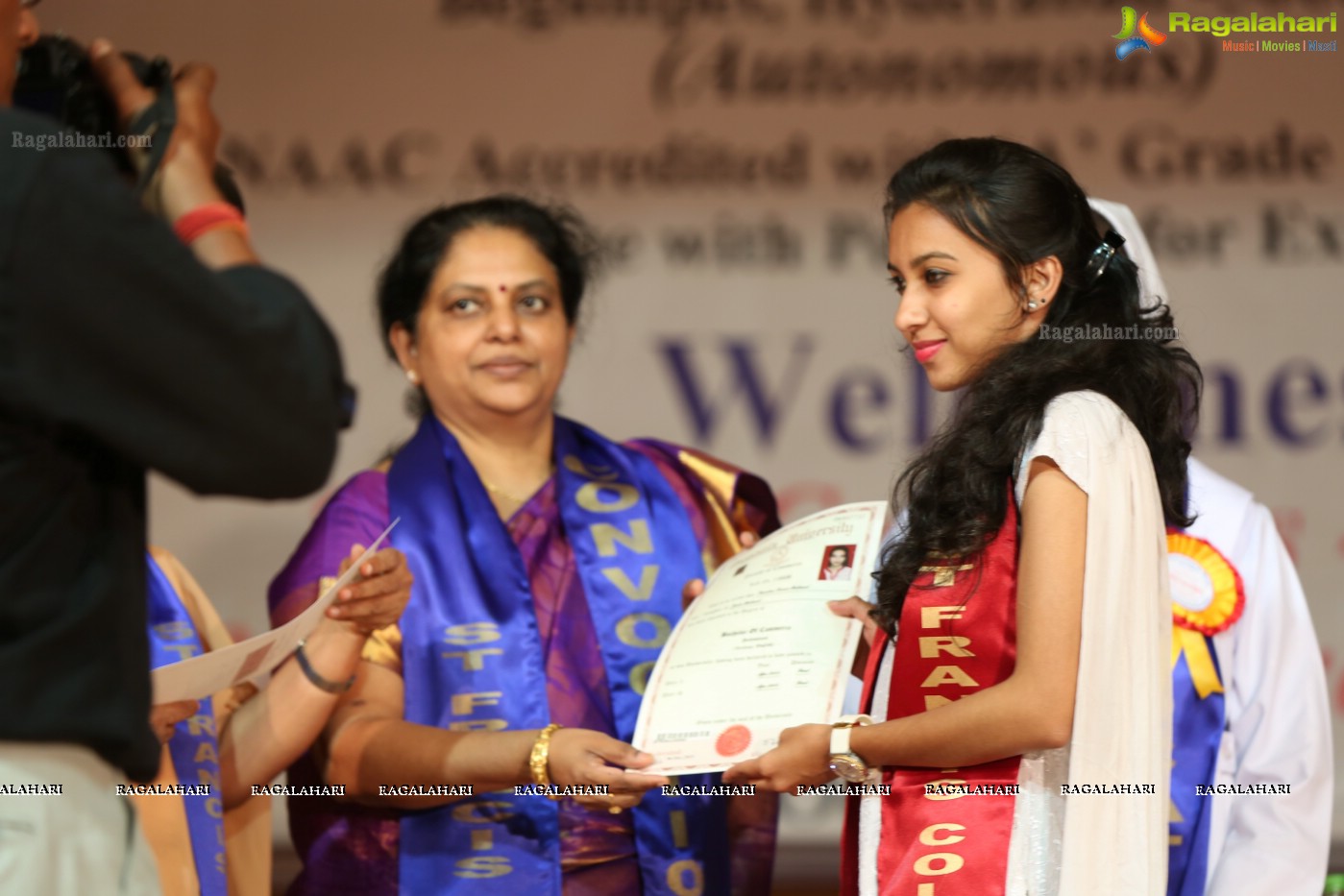 38th Convocation Ceremony of St. Francis College for Women, Hyderabad