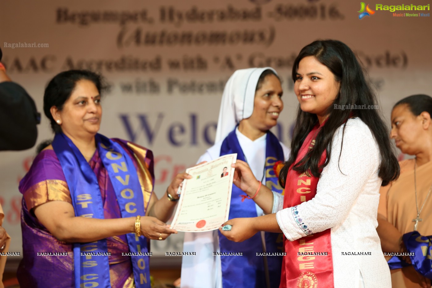 38th Convocation Ceremony of St. Francis College for Women, Hyderabad