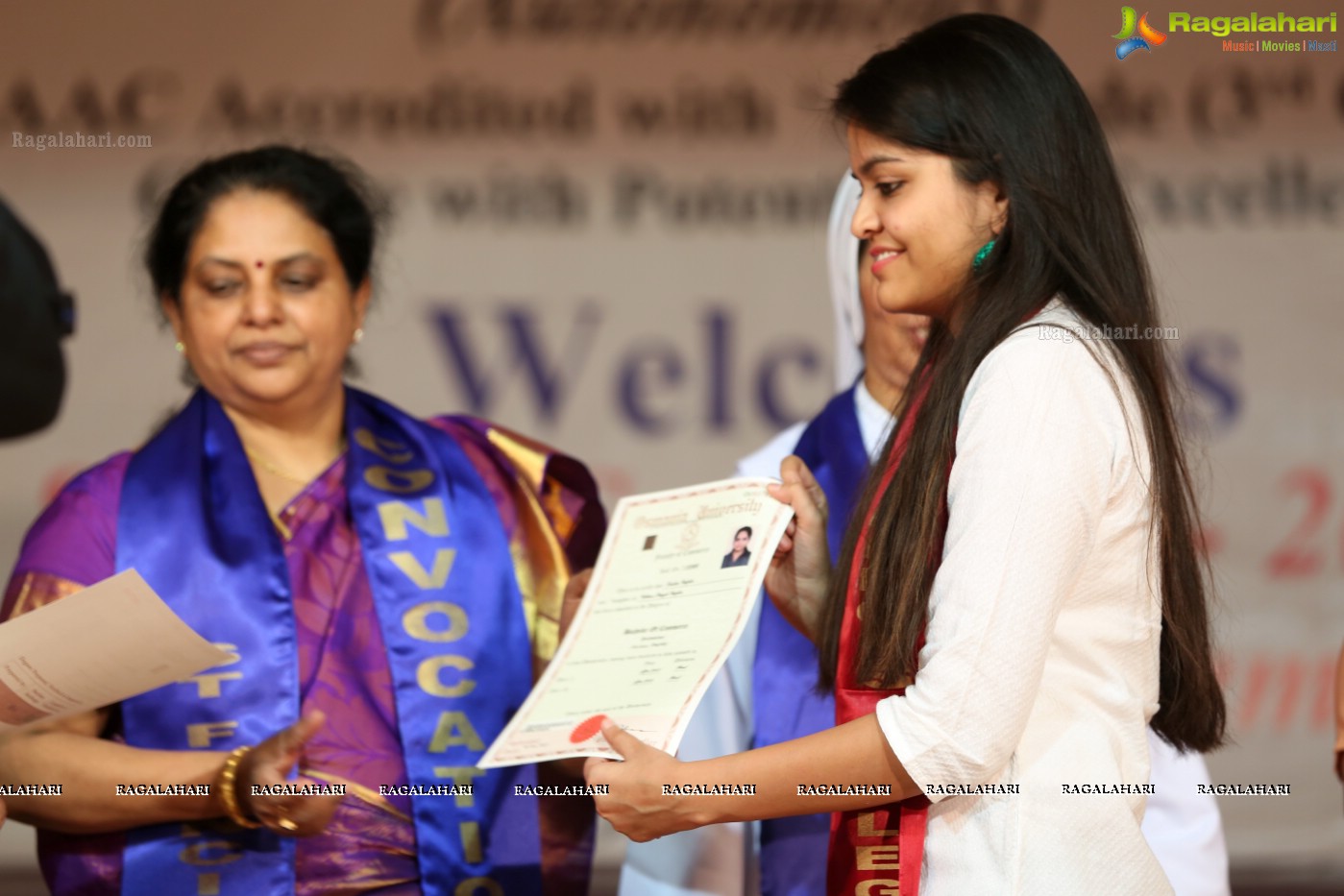 38th Convocation Ceremony of St. Francis College for Women, Hyderabad