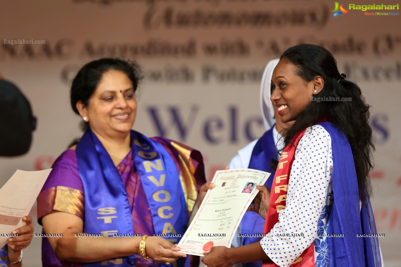 38th Convocation Ceremony of St. Francis College for Women, Hyderabad