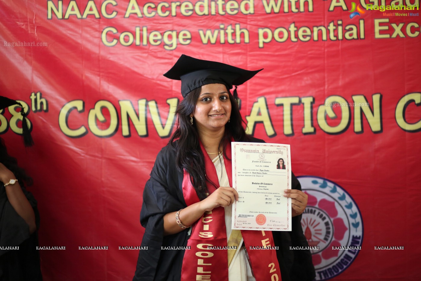 38th Convocation Ceremony of St. Francis College for Women, Hyderabad