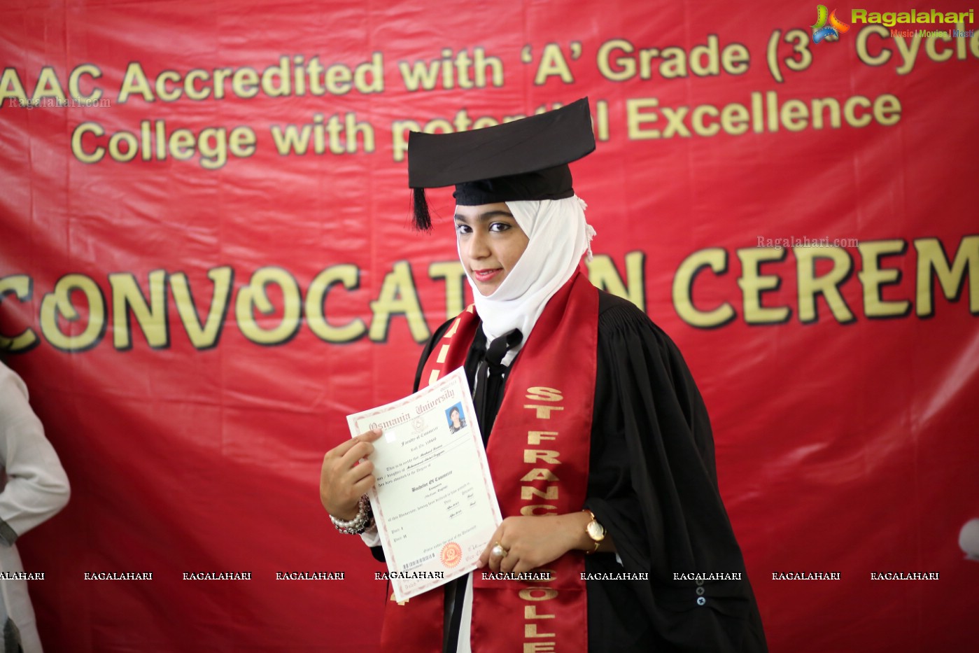 38th Convocation Ceremony of St. Francis College for Women, Hyderabad