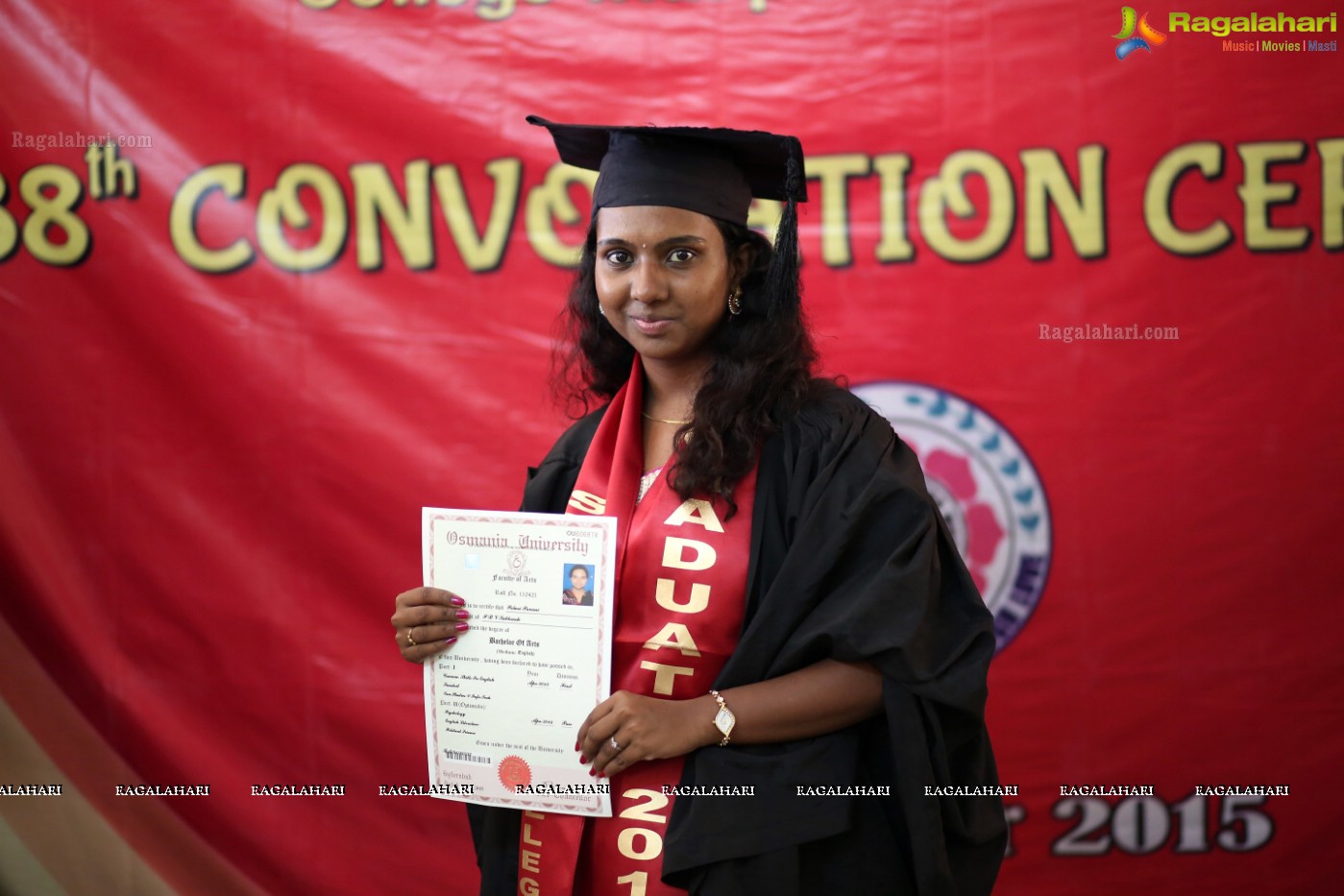 38th Convocation Ceremony of St. Francis College for Women, Hyderabad