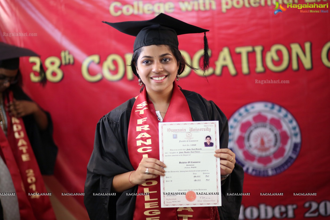 38th Convocation Ceremony of St. Francis College for Women, Hyderabad