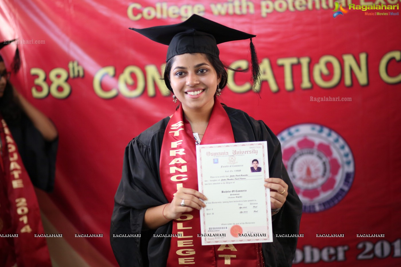 38th Convocation Ceremony of St. Francis College for Women, Hyderabad