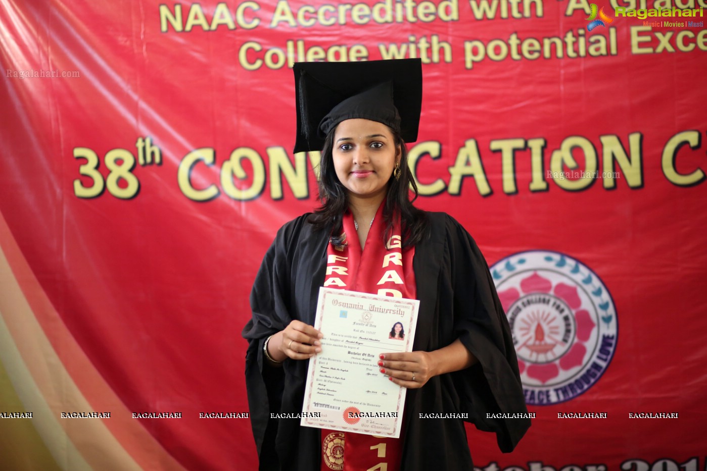 38th Convocation Ceremony of St. Francis College for Women, Hyderabad