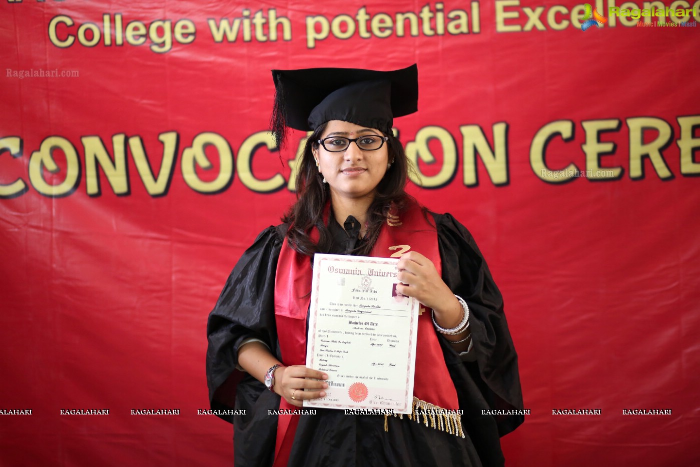 38th Convocation Ceremony of St. Francis College for Women, Hyderabad