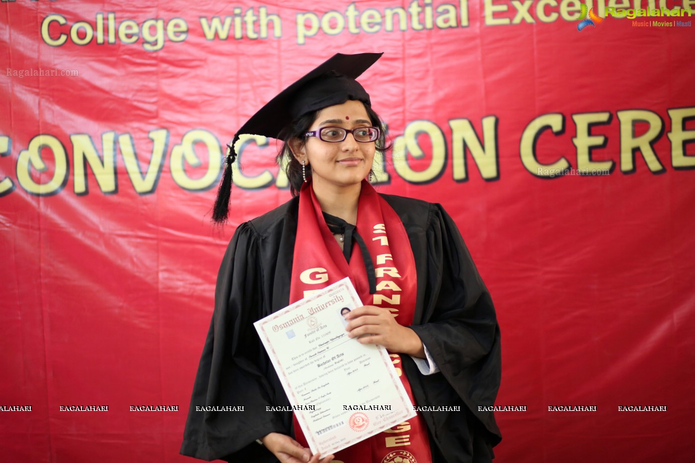 38th Convocation Ceremony of St. Francis College for Women, Hyderabad