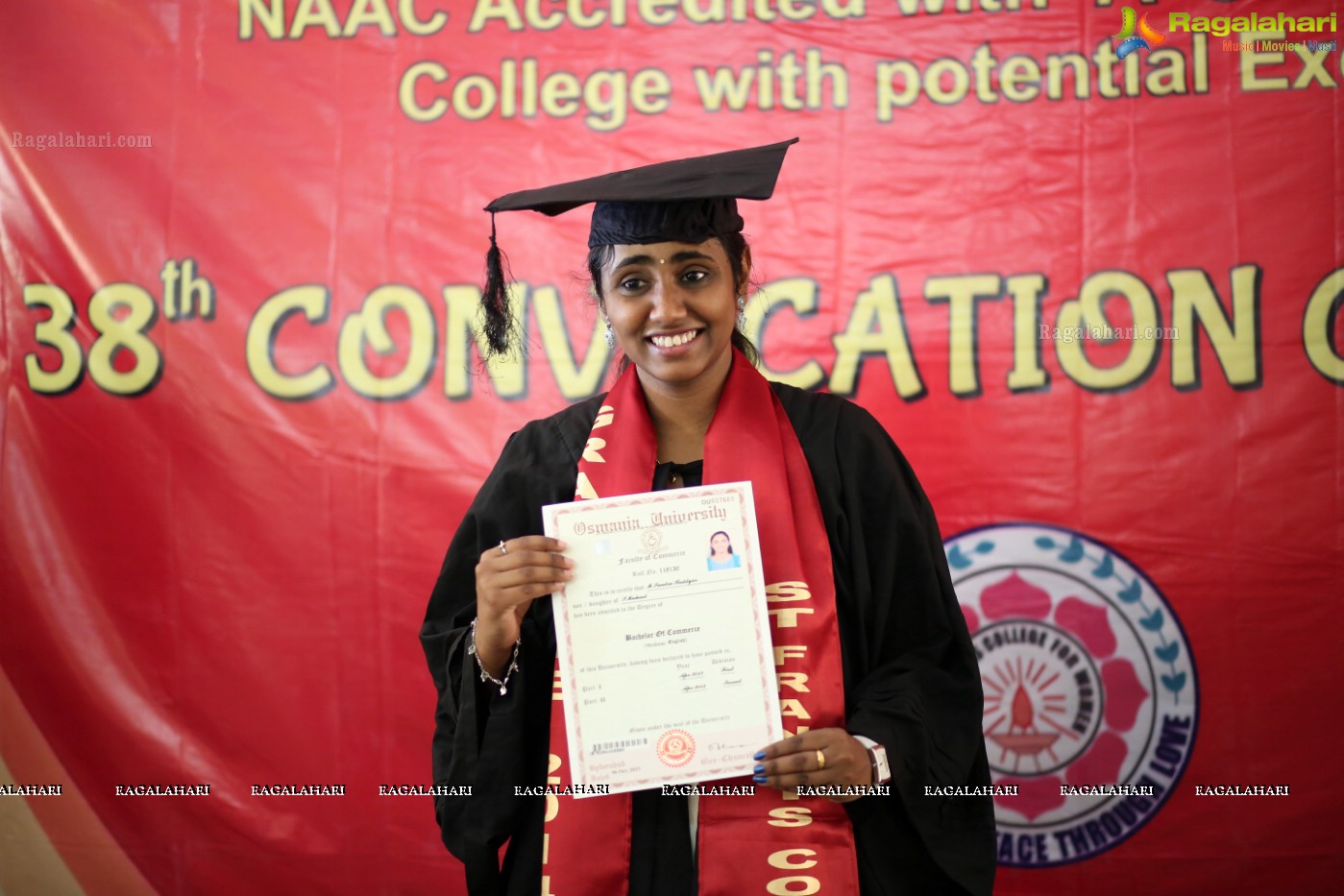 38th Convocation Ceremony of St. Francis College for Women, Hyderabad