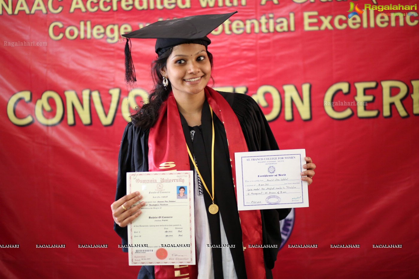 38th Convocation Ceremony of St. Francis College for Women, Hyderabad