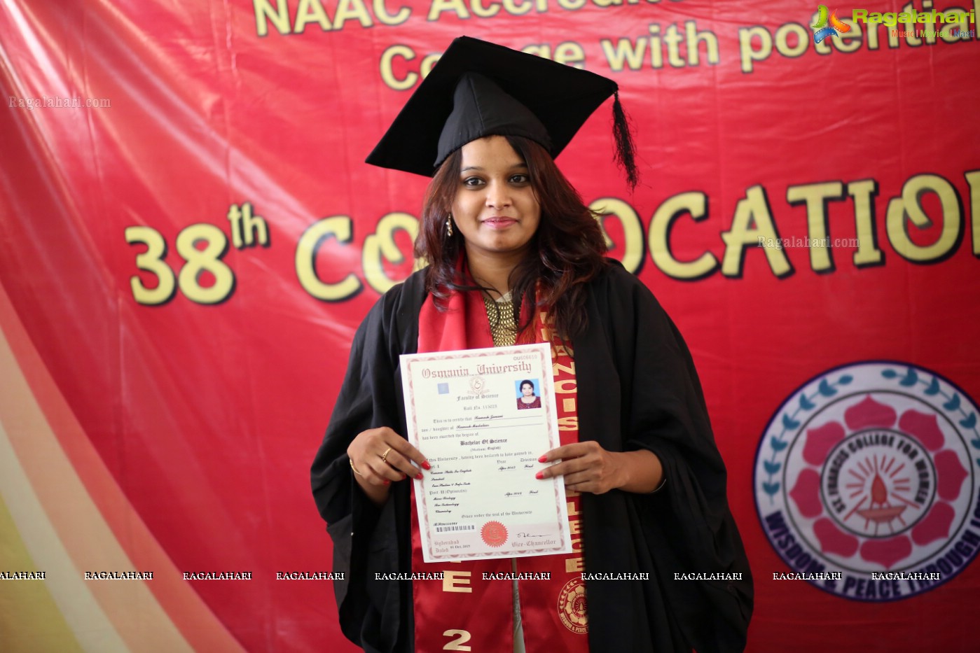 38th Convocation Ceremony of St. Francis College for Women, Hyderabad