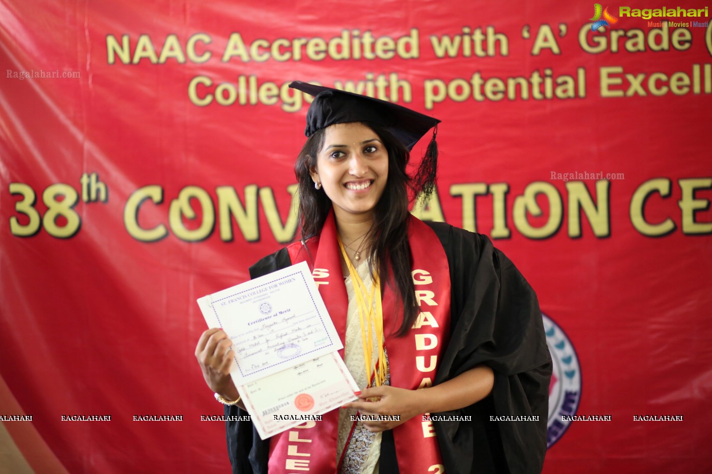 38th Convocation Ceremony of St. Francis College for Women, Hyderabad