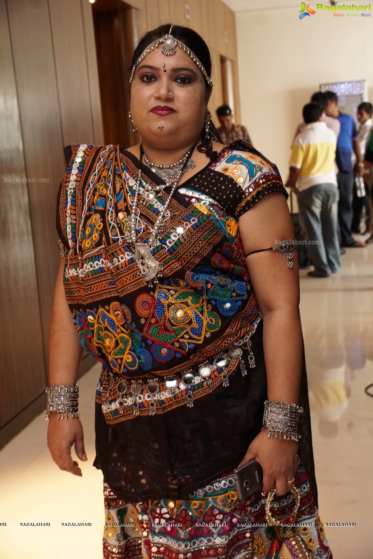 Stylish Divas Disco Dandiya 2015 at Karbon Hotel Park, Hyderabad