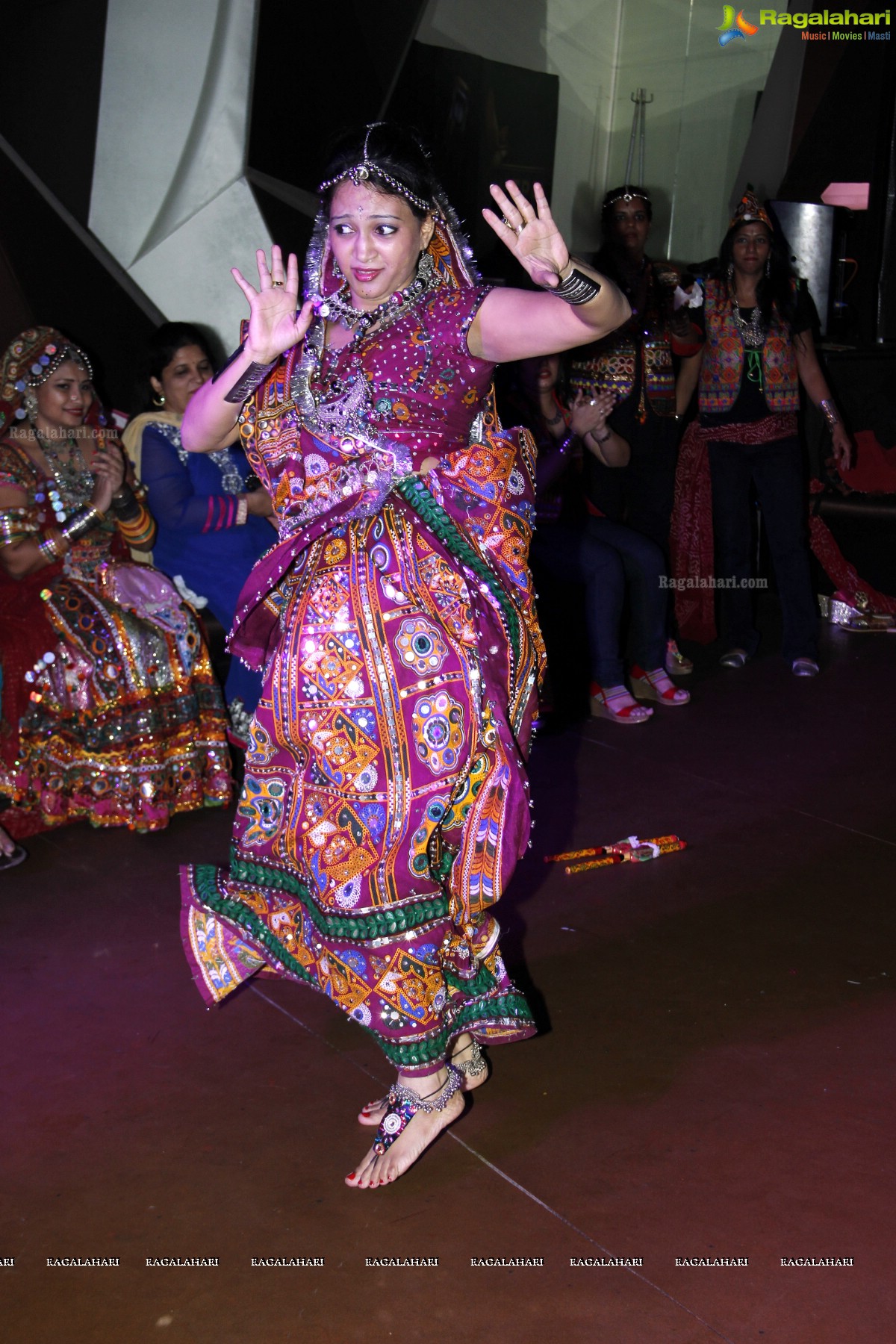 Stylish Divas Disco Dandiya 2015 at Karbon Hotel Park, Hyderabad