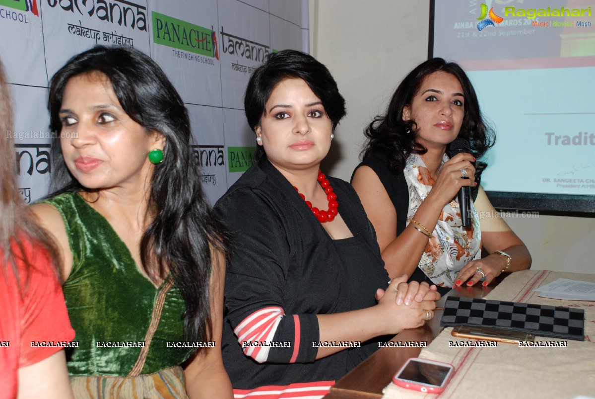 Panache Finishing School felicitates Tamanna Makeup Artist, Hyderabad