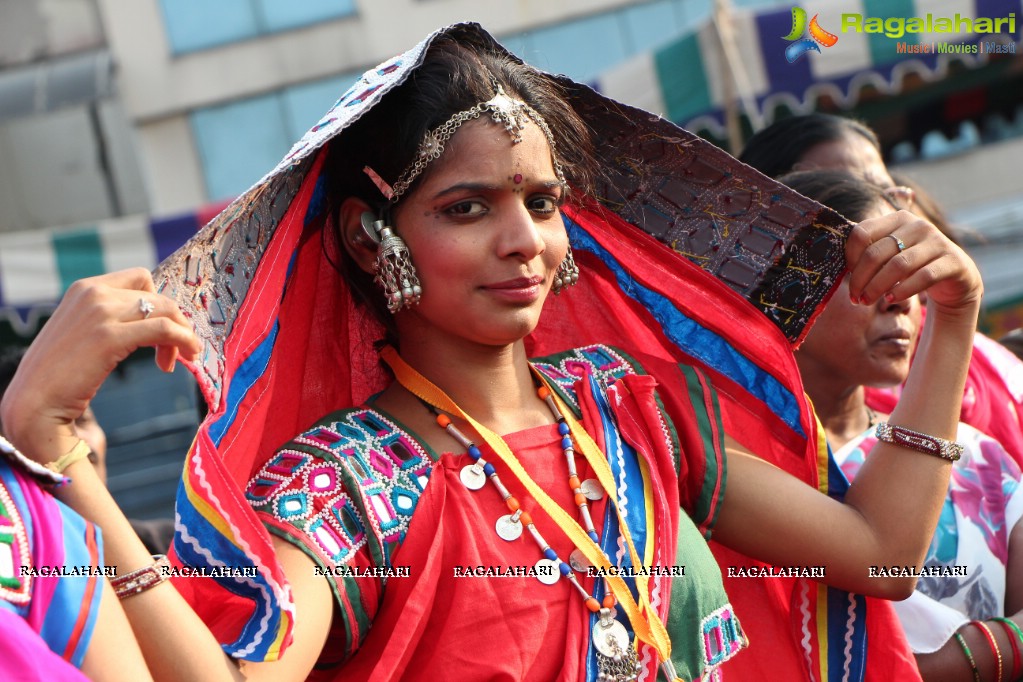 Hyderabad Bathukamma Celebrations 2015