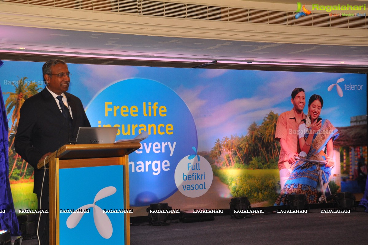 Telenor offers Free Life Insurance Cover to Consumers, Hyderabad