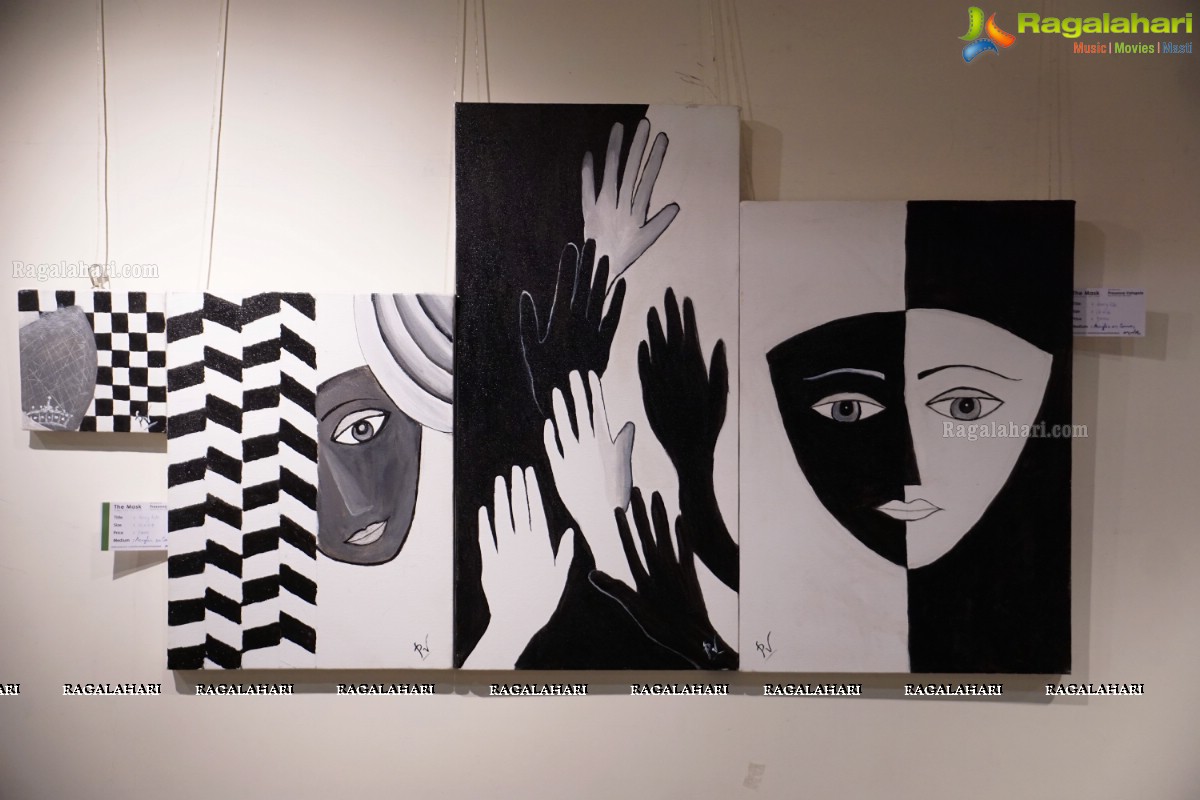 The Mask - Painting Exhibition at Muse Art Gallery, Hyderabad