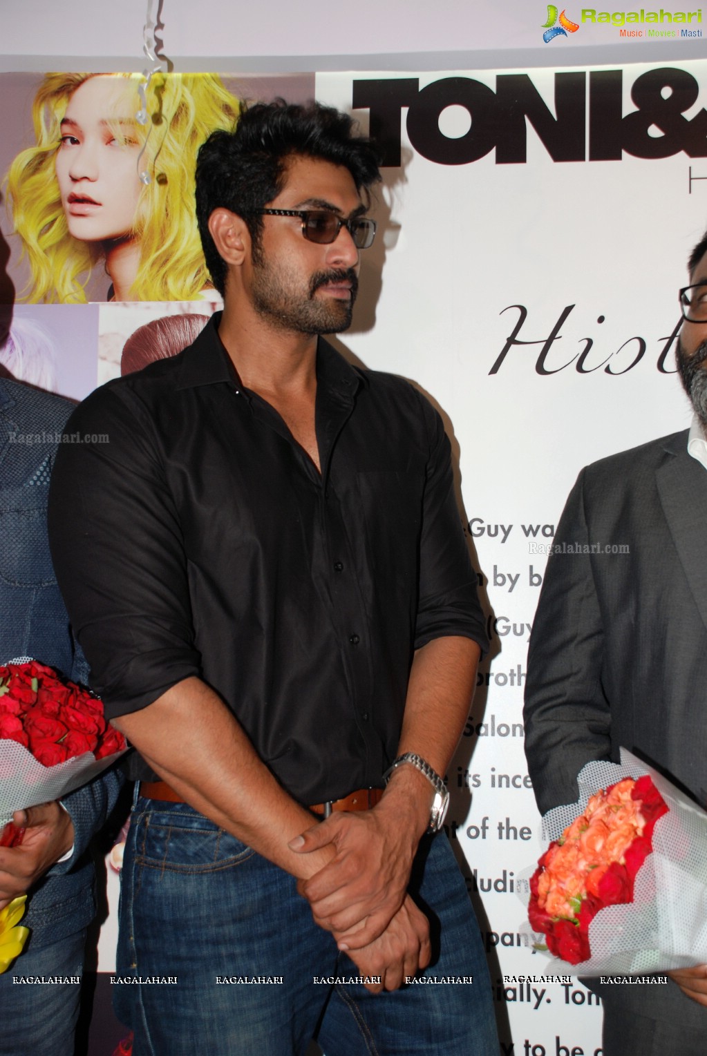 Rana Daggubati launches Toni and Guy at Gachibowli, Hyderabad