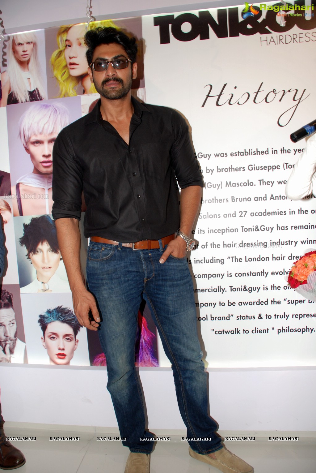 Rana Daggubati launches Toni and Guy at Gachibowli, Hyderabad