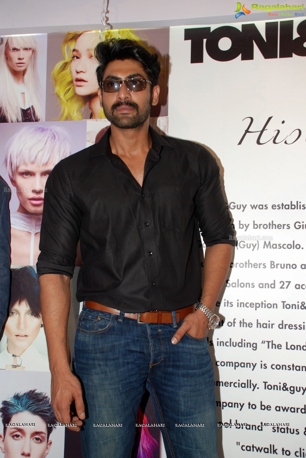 Rana Daggubati launches Toni and Guy at Gachibowli, Hyderabad