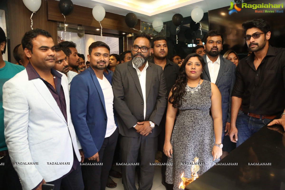 Rana Daggubati launches Toni and Guy at Gachibowli, Hyderabad