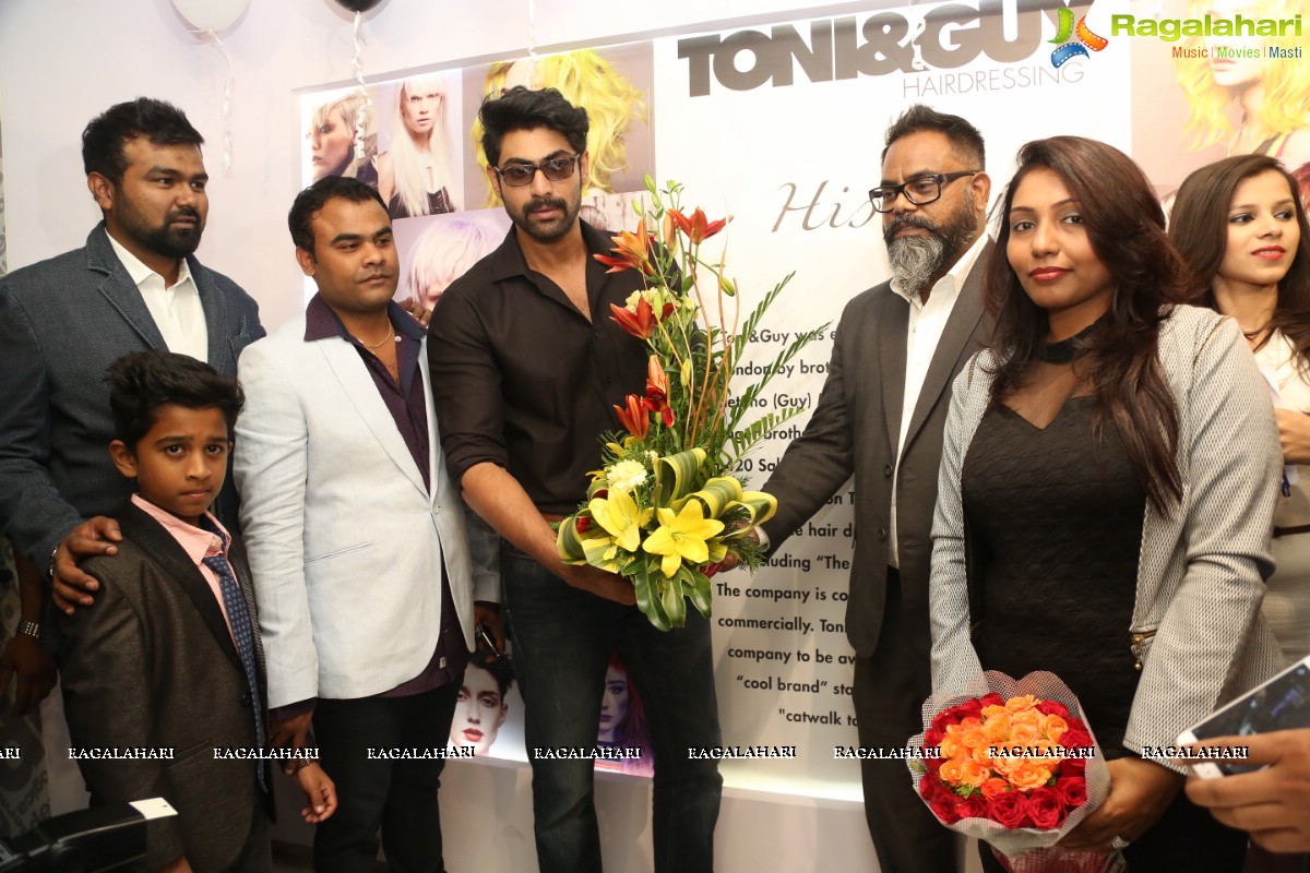 Rana Daggubati launches Toni and Guy at Gachibowli, Hyderabad