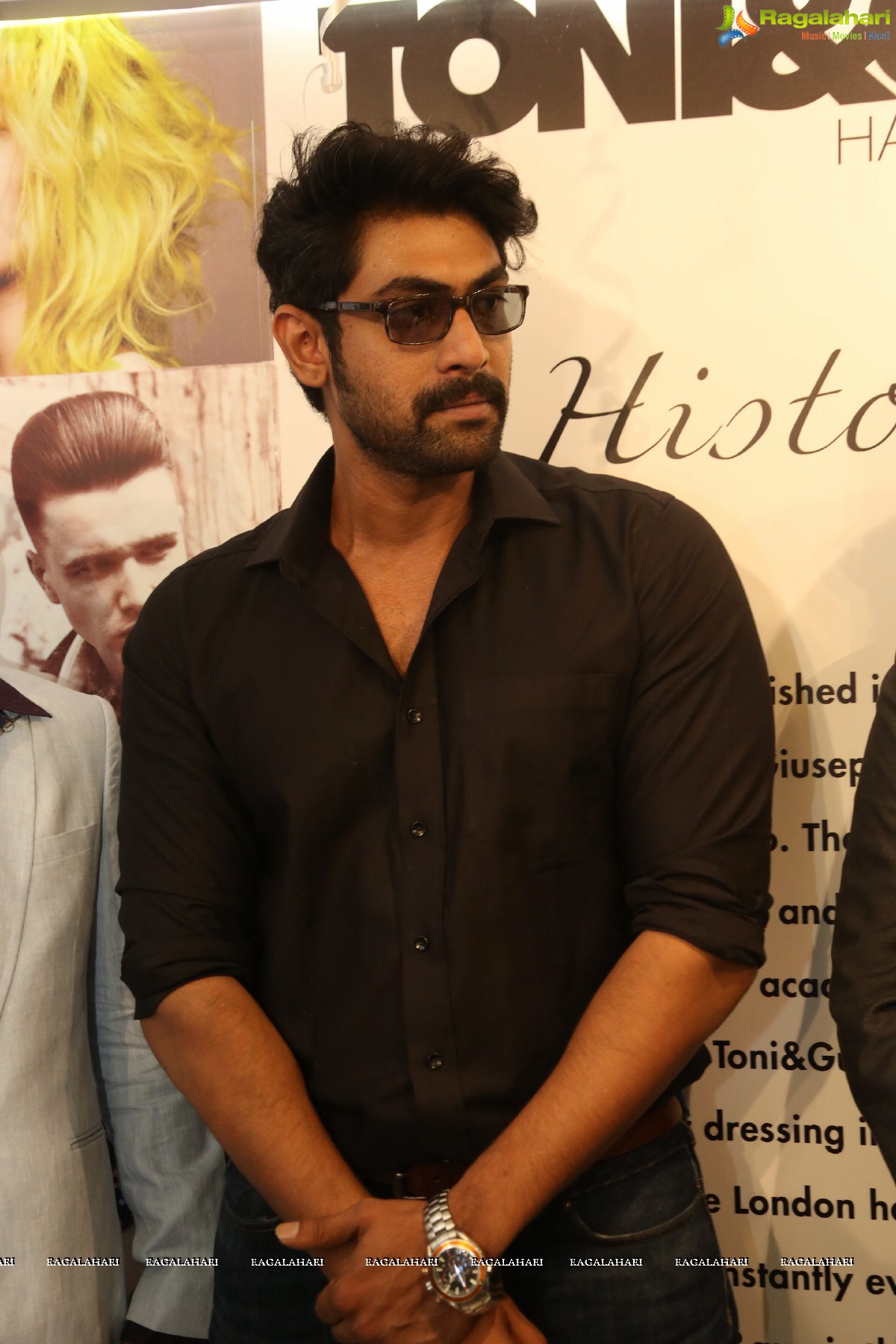 Rana Daggubati launches Toni and Guy at Gachibowli, Hyderabad