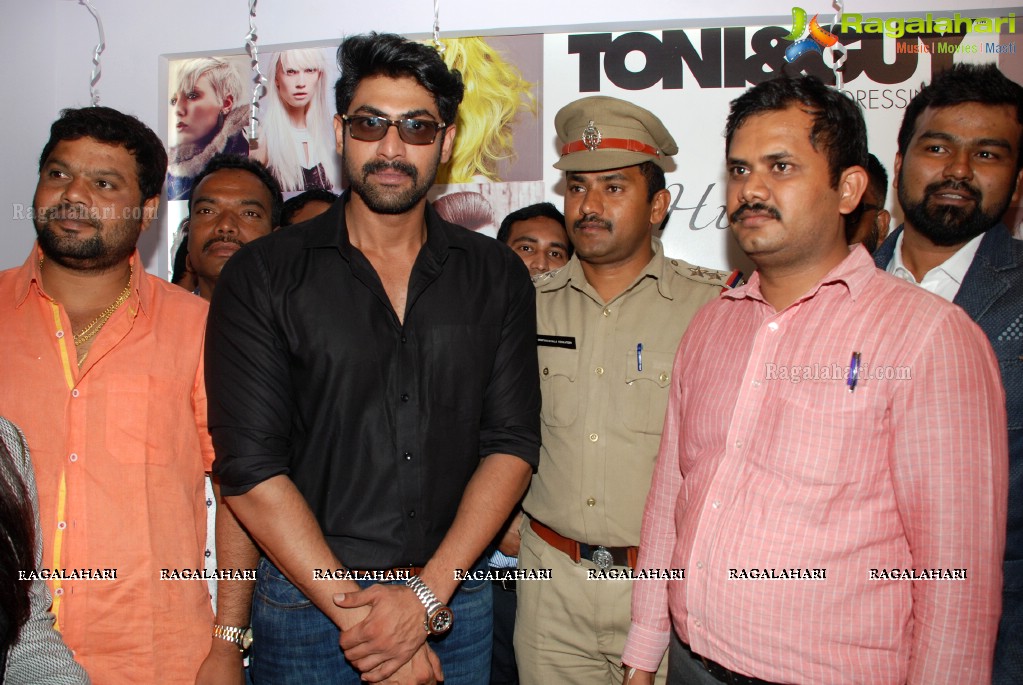 Rana Daggubati launches Toni and Guy at Gachibowli, Hyderabad