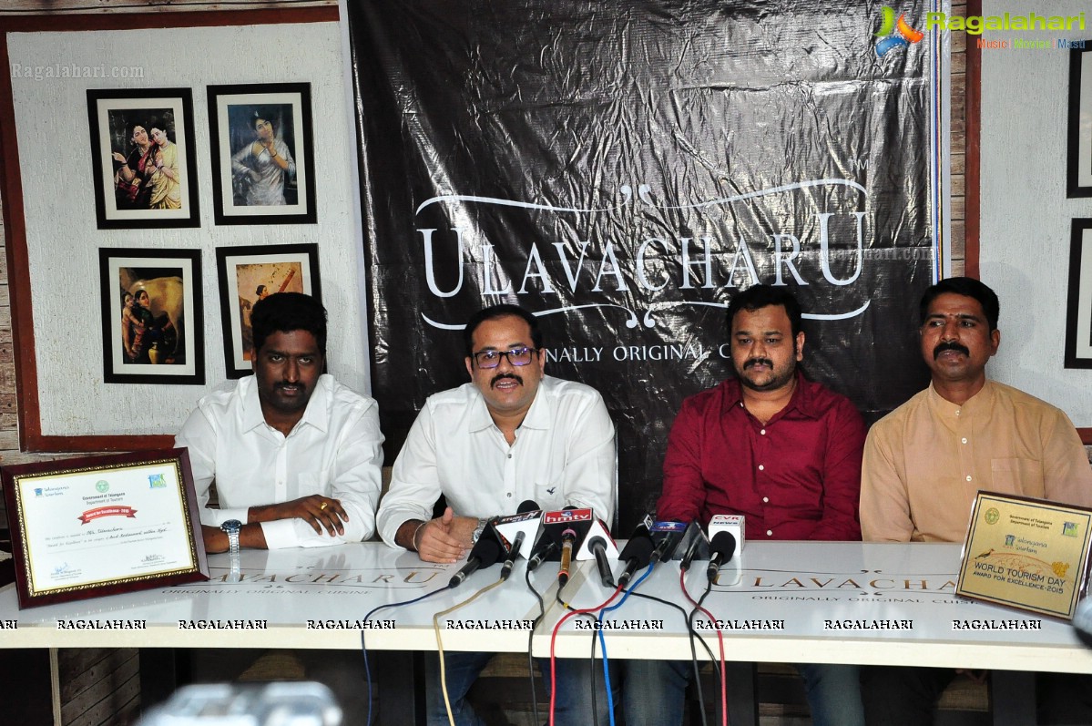 Ulavacharu gets Award for Excellence 2015, Hyderabad