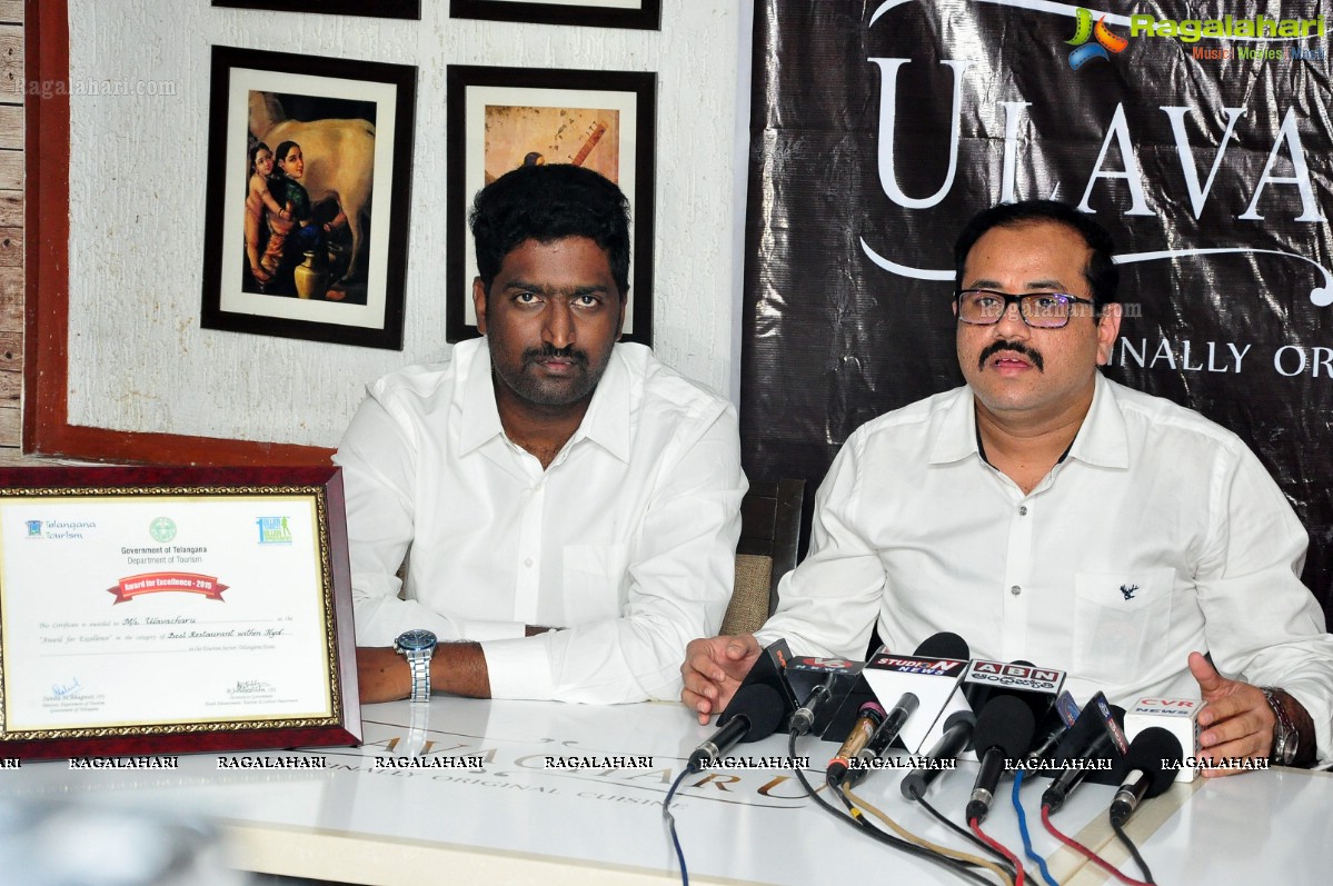 Ulavacharu gets Award for Excellence 2015, Hyderabad