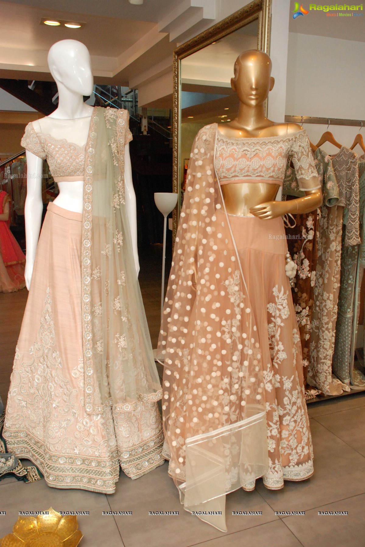 Vineet Bahl Collection Display at Anahita, Hyderabad