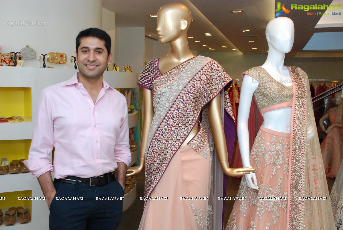 Vineet Bahl Collection Display at Anahita, Hyderabad